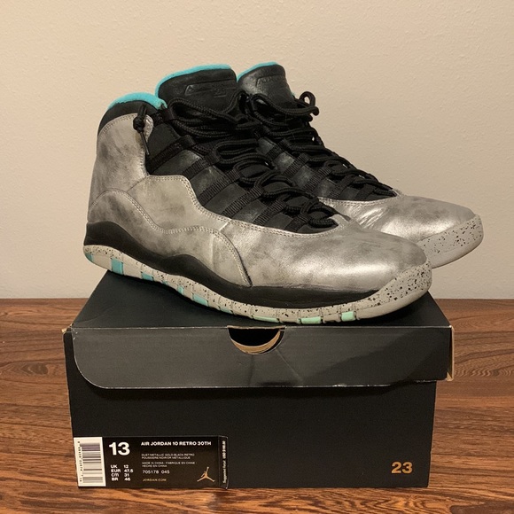 Jordan 10 Retro 30Th Anniversary “Lady Liberty” Size 13 Condition 8.5/10 - Picture 2 of 6
